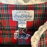 Lanz of Salzburg Nightgown Red Tartan Plaid 100% Cotton Flannel Gown Sz S GUC Photo 3