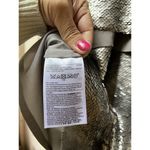 Banana Republic  Pewter silver shiny sparkling cocktail strappy Mini Dress size 4 Photo 1