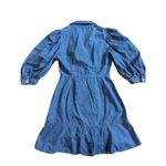 ZARA  double breasted denim dress Small Photo 6