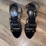 My Delicious Shoes Black Strappy Heels Pumps 9 Photo 3