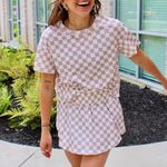 Checkered set Pink Size XL Photo 1