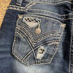 Miss Me Rhinestone Western Curvy Skinny Jeans, Size 12/30 Photo 3