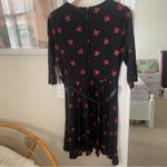 Unique Vintage  Black & Red Bows Stephanie Dress Photo 5