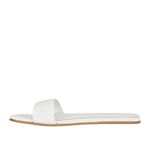 Jeffrey Campbell  Vellum Sandals in White 9 Womens Leather flat slides Photo 4