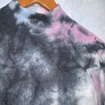 Aeropostale  Blue & Pink Tue Dye Cropped Long Sleeve High Neck Sweatshirt XS Photo 5