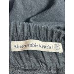 Abercrombie & Fitch  Women's Black Elastic Waist Slit Midi Maxi A-Line Skirt XSP Photo 2