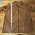 Bagatelle  Faux Leather Button Down Size XL Photo 5