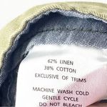 Horny Toad Linen Blend Cuffed Swept Away Bermuda Shorts, Size 8 Photo 3