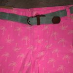 NWT Mossimo Canvas Palm Tree Shorts, size 17 Pink Photo 1