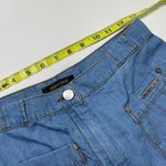 Roberto Cavalli Chambray Blue Wide Leg Pant Size 40 / 4 Photo 11