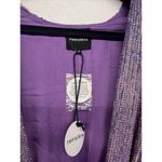 Retrofête NEW NWT $615 Retrofete Audrey Midi Dress Sz Medium Wrap Iridescent Sequin Belt Photo 6