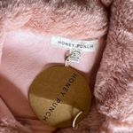 Honey Punch NWT Faux Shearling Trucker Jacket (Pink) - Small Photo 8
