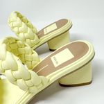 NEW Dolce Vita Ronin Light Yellow Double Braided Strap Sandal Size 6 MSRP $115 Photo 4