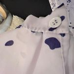 Boutique Gorgeous paint Splatter Sheer Maxi Dress Photo 5