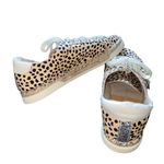 Dolce Vita Morris Leopard Espadrille Lace Up Sneakers Size 9M Photo 2