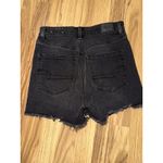 American eagle highest rise 90s boyfriend‎ shorts denim dark wash black size 2 Photo 3