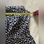 Eva Franco Women’s Anthropologie Tinseled Jacquard Dress Size 0 Strapless, Bow Black Photo 11