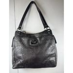 Relic  PURSE (Dark Charcoal Grey) Faux Leather - Zipper Closure (Great Condition) Photo 6