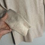 Club Monaco Cashmere Sweater Ribbed Hem Soft Girl Feminine Quiet Luxury Small Photo 2