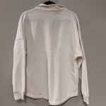 PINK - Victoria's Secret PINK Zip Up Sweater in Cream Photo 3