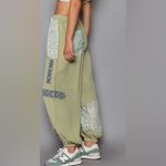 POL  I’m So Fly Embroidered Slouchy Gauze + Lace Jogger Pants Photo 5