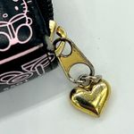 Sanrio  HELLO KITTY black and pink zip around wallet Photo 12