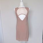 Silence + Noise Urban Outfitters  Mini Dress V Neck Mesh Cutout Sleeveless Shift Photo 1