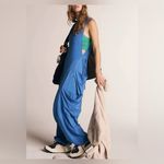 Free People NWOT  FP Movement Infinity Onesie- swim club blue periwinkle - medium Photo 4