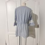 Monroe &‎ Main 100% Cotton Tunic Top with Lace Photo 3