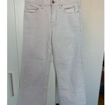Club Monaco Women's High Rise Straight Leg Off-White Jeans, Size 4, EUC Photo 0