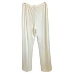 Chico's Pants Women Size 14 Short White Ivory Traveler Liquid Knit Quiet Luxury Photo 1