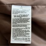 Old Navy  Brown Leather Jacket Asymmetrical Zipper Moto Style Photo 5