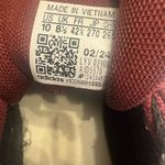 Adidas  Maroon and White Sneakers Size 10 Photo 3