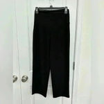 Norma Kamali  High Rise Wide Leg Stretchy Pant Black RN 47494 - Size S/32 Photo 1