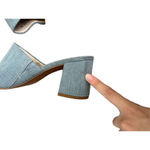 Cole Haan Daina MD OT Mule II slip on block heel Blue women's size US Size 7.5 Photo 6