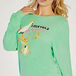 Wildfox New.  cocktails beach jumper. Small. Retails $98 Photo 0