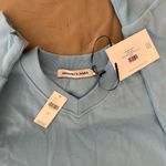 Anthropologie Anthro Araminta James Long-Sleeve V- Neck Fleece Mini Dress. Size S. MSRP $169 Photo 12