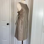 Champagne Rickie Freeman for Teri Jon cocktail dress Tan Size 6 Photo 8