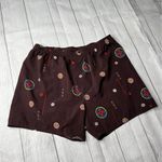 Urban Outfitters BDG Red Tribal Print Maroon Shorts Size Medium Photo 1
