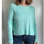 Eileen Fisher Womens Organic Linen Lightweight Sweater Size Sm Cropped Photo 6