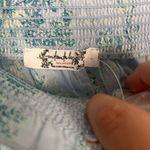 Free People FP Intimately Floral Smocked Semi Sheer Cottage Shortie New XS Button Ditsy Photo 4