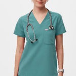 FIGS  Catarina One-Pocket Scrub Top Photo 0
