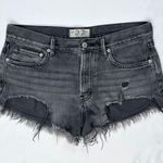 We The Free Free People x  Loving Good Vibrations Shorts - Sulphur Black - 27 Photo 4