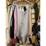 Jaded London Lavinia Backless Fringe Mini Dress in Steel Gray Size XL Brand New Photo 13