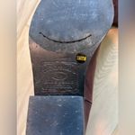 Lucky Brand  Distressed Madonna Cordovan Leather Pull-On Cowboy Boots Size 7.5 Photo 6