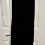 Sandro  Citrine Tie Front Halter Dress Black Photo 9