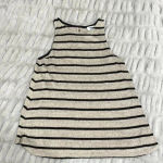 Old Navy 💙 Black and beige tank top Photo 0