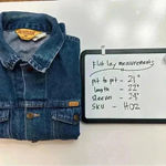 Rustler Vintage‎  Jacket Medium Wash Boxy Crop Denim Trucker Jean Womens Medium Photo 12