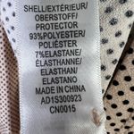 Adrianna Papell Polka Dot Pleated Blouse Womens M Pink Feminine Modest Career Photo 5