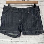 See Thru Soul Tailored Look Denim Short NWOT 29 Blue Photo 4